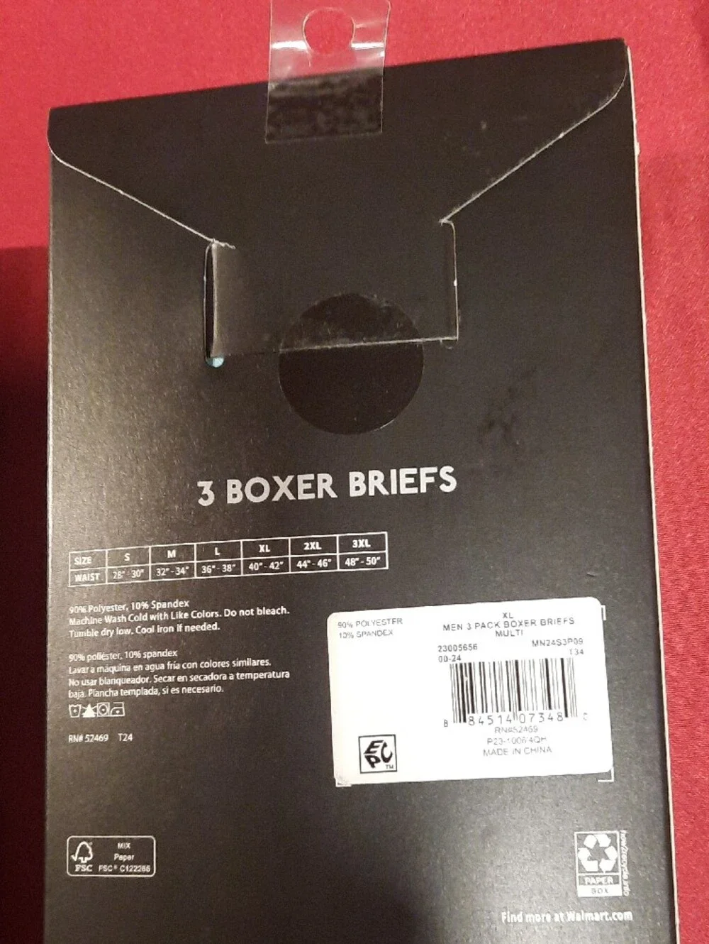 3 No Boundaries Men’s Boxer Brief 3-Pack — 9 Total Boxers